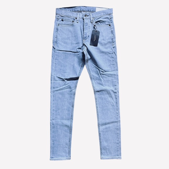 NEW Rag & Bone Men’s Straight Leg Denim Jeans size 30 Extra Slim - Picture 2 of 10